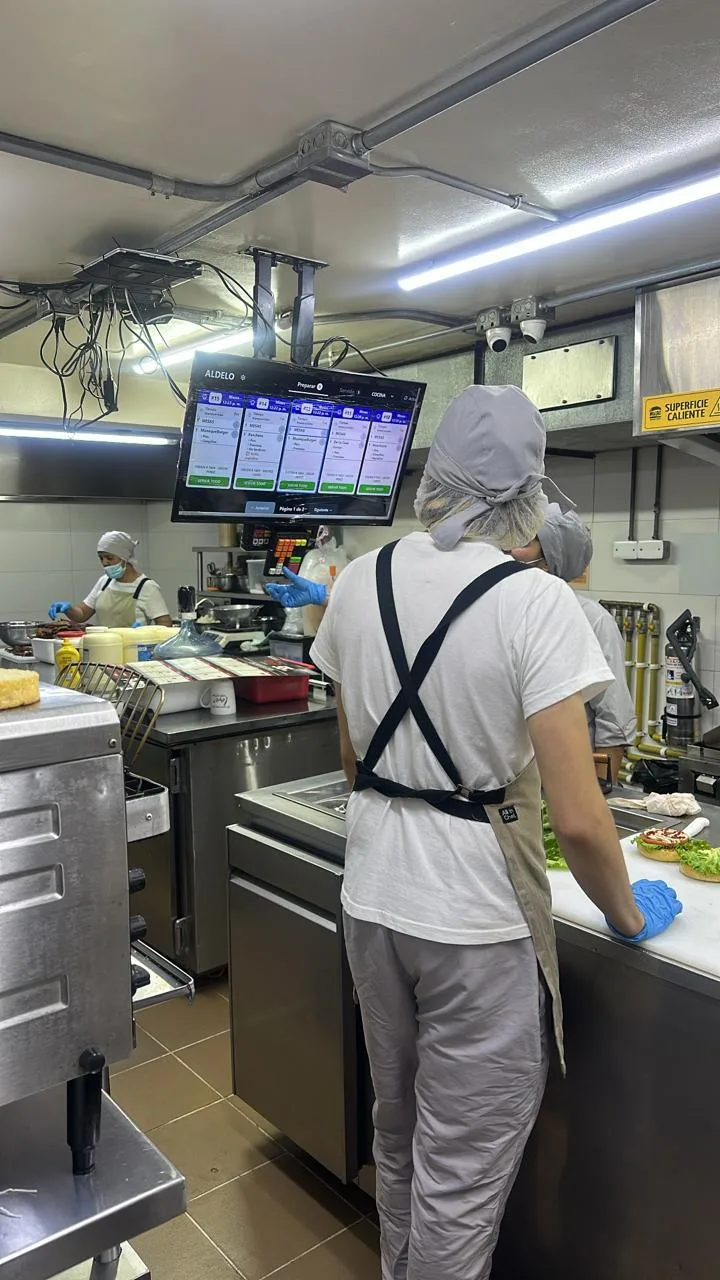 Sistema KDS para cocina y restaurantes
